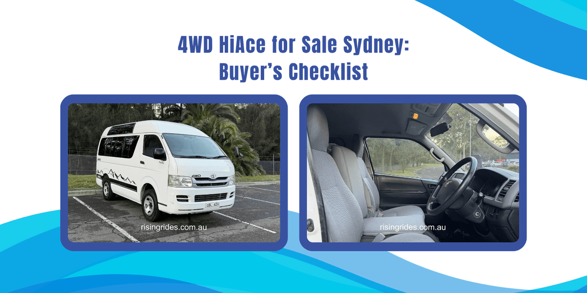 4WD HiAce for Sale in Sydney — Buyer's Checklist: What to Look For